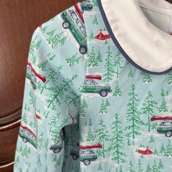 SERENDIPITY by SHRIMP AND GRITS Christmas Jumpsuit Size 18M VGUC - Picture 5 of 9